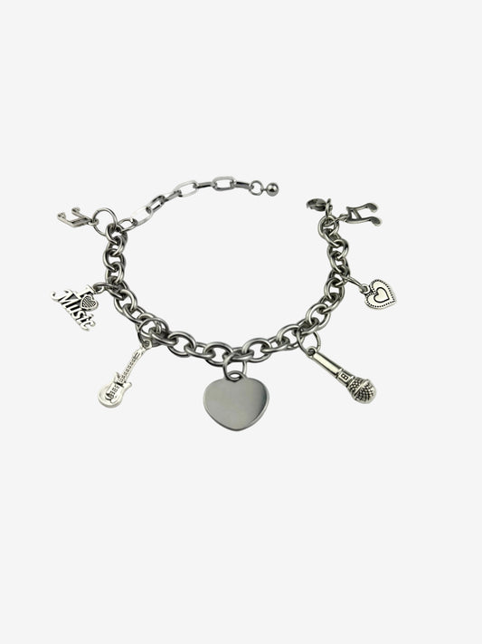 Music Charm Bracelet