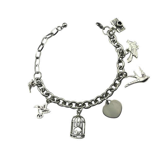 Bird Lover Charm Bracelet