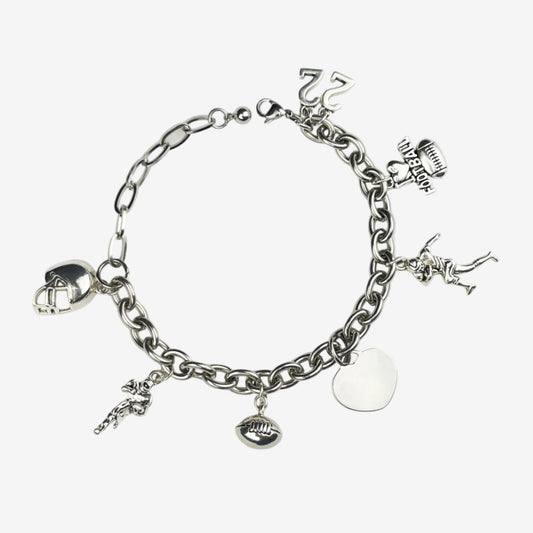 Football Charm Bracelet