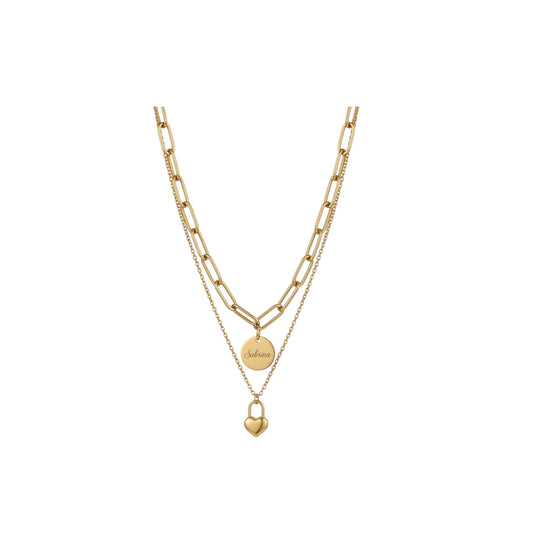 Locked in Love Necklace