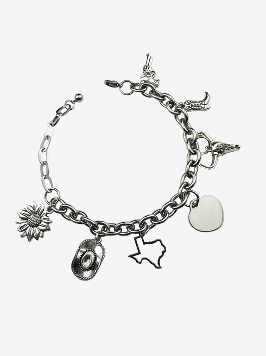 Texas Bloom Buckle Bracelet