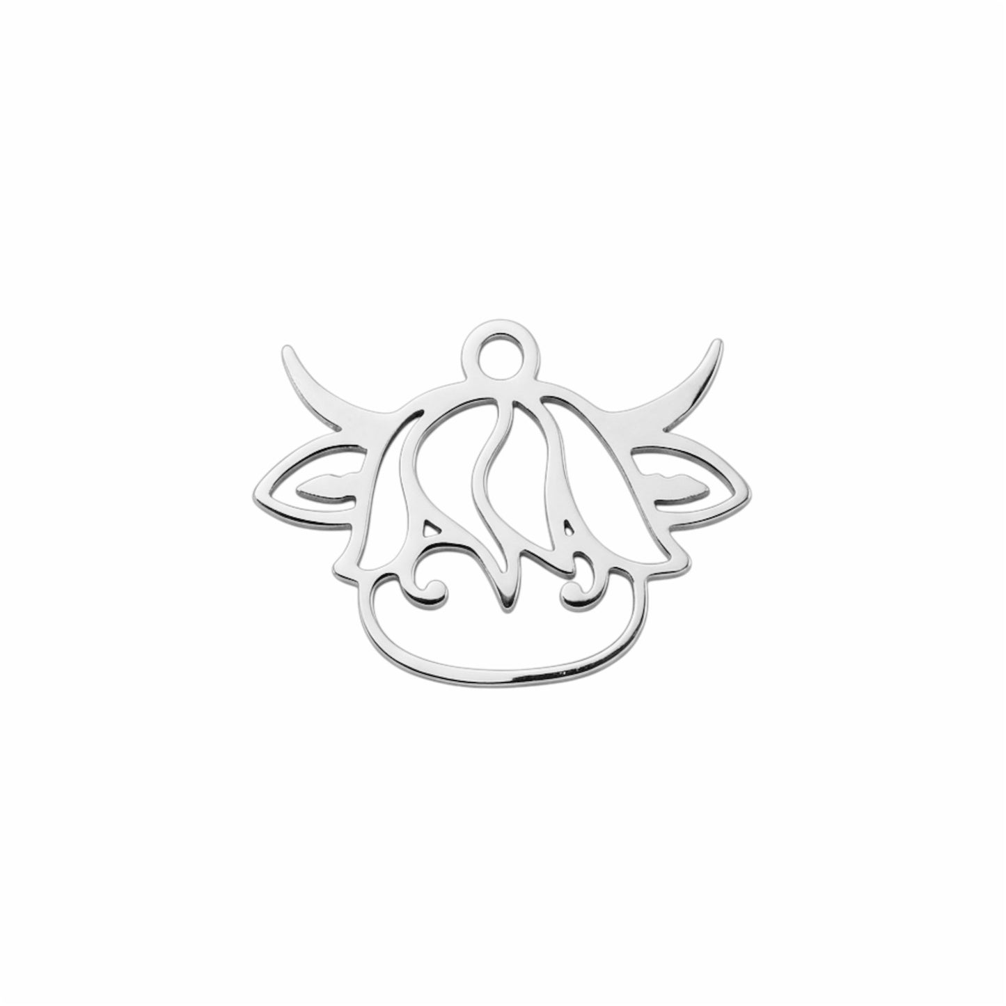 cow-outline-silver
