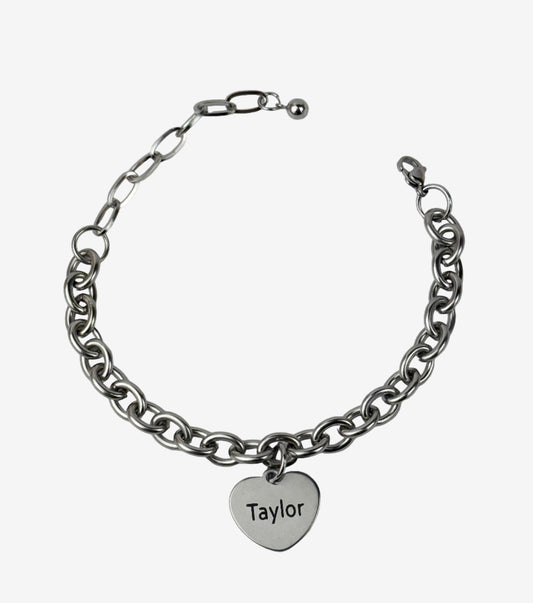 Everyday Name Charm Bracelet