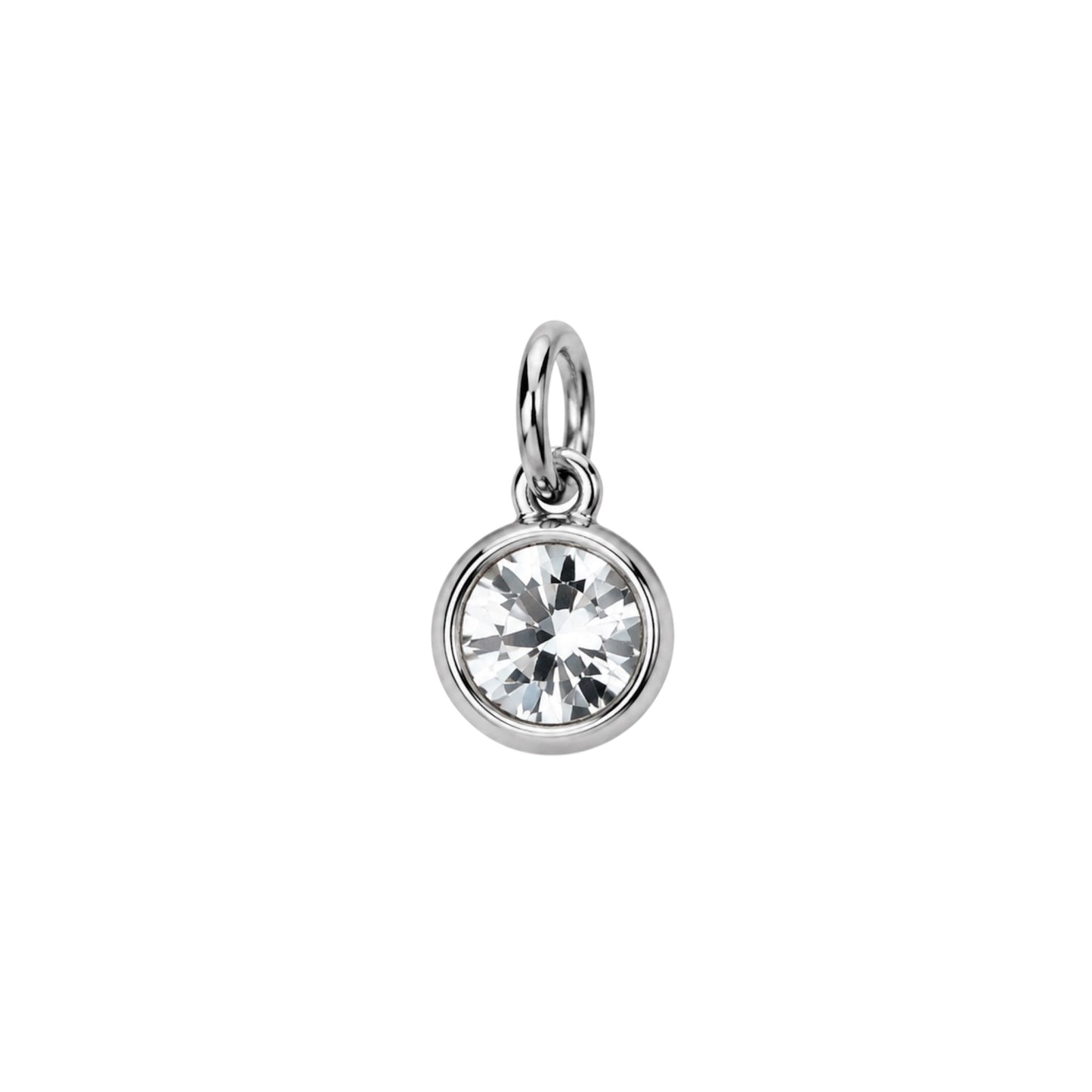 White stone Charm