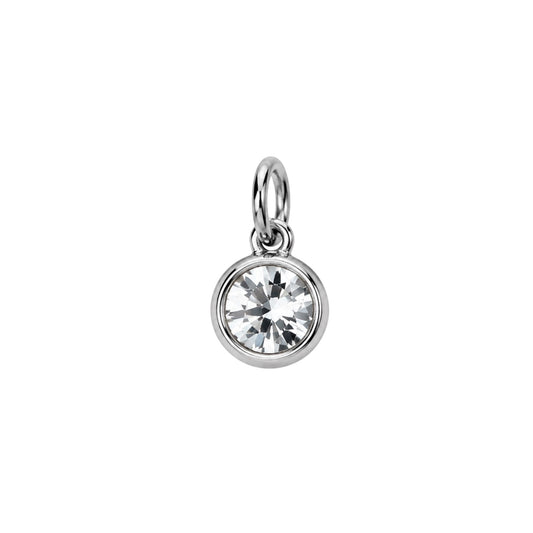 White stone Charm