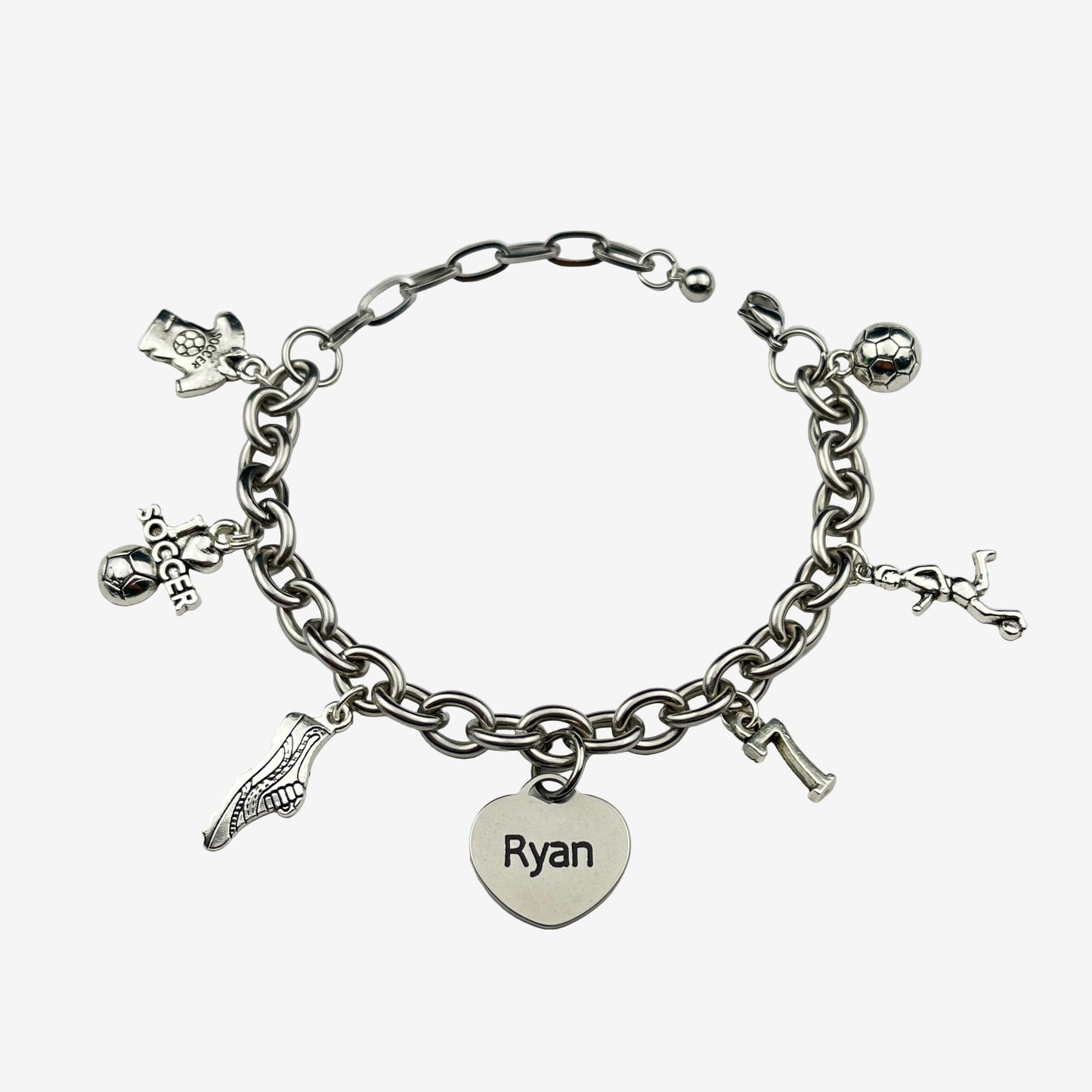 Kickoff Chic Soccer Bracelet