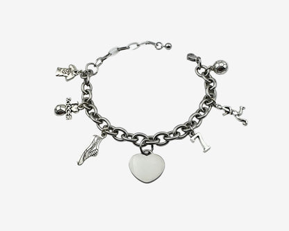 Kickoff Chic Soccer Bracelet