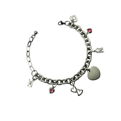 Love of Your Life Charm Bracelet – Pink