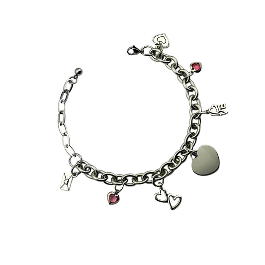 Love of Your Life Charm Bracelet – Pink