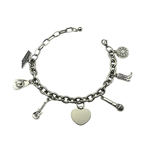 Tennessee Twang Charm Bracelet