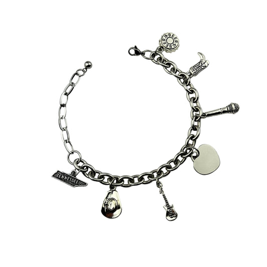 Tennessee Twang Charm Bracelet