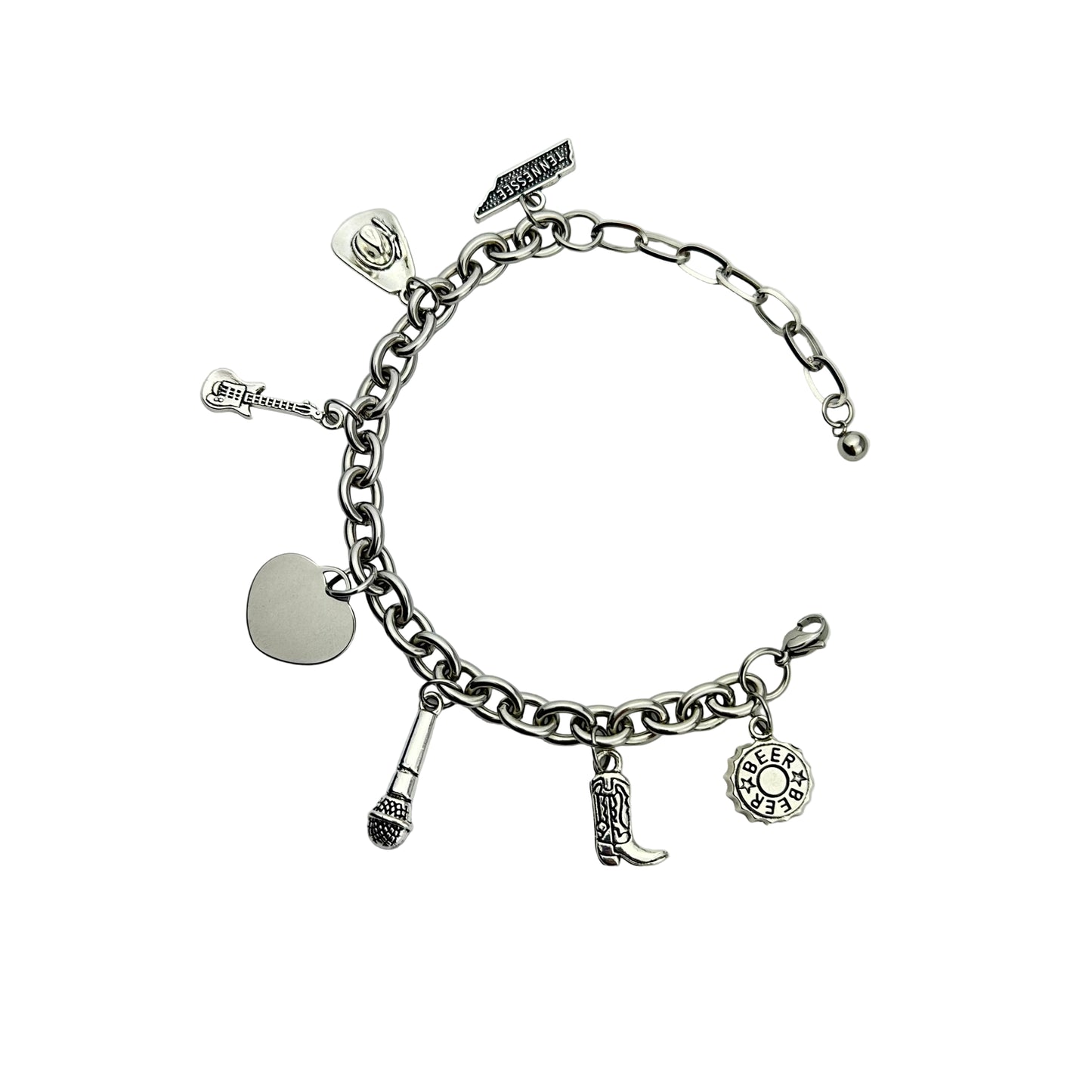Tennessee Twang Charm Bracelet