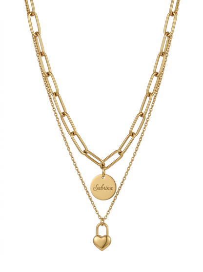 Locked in Love Necklace