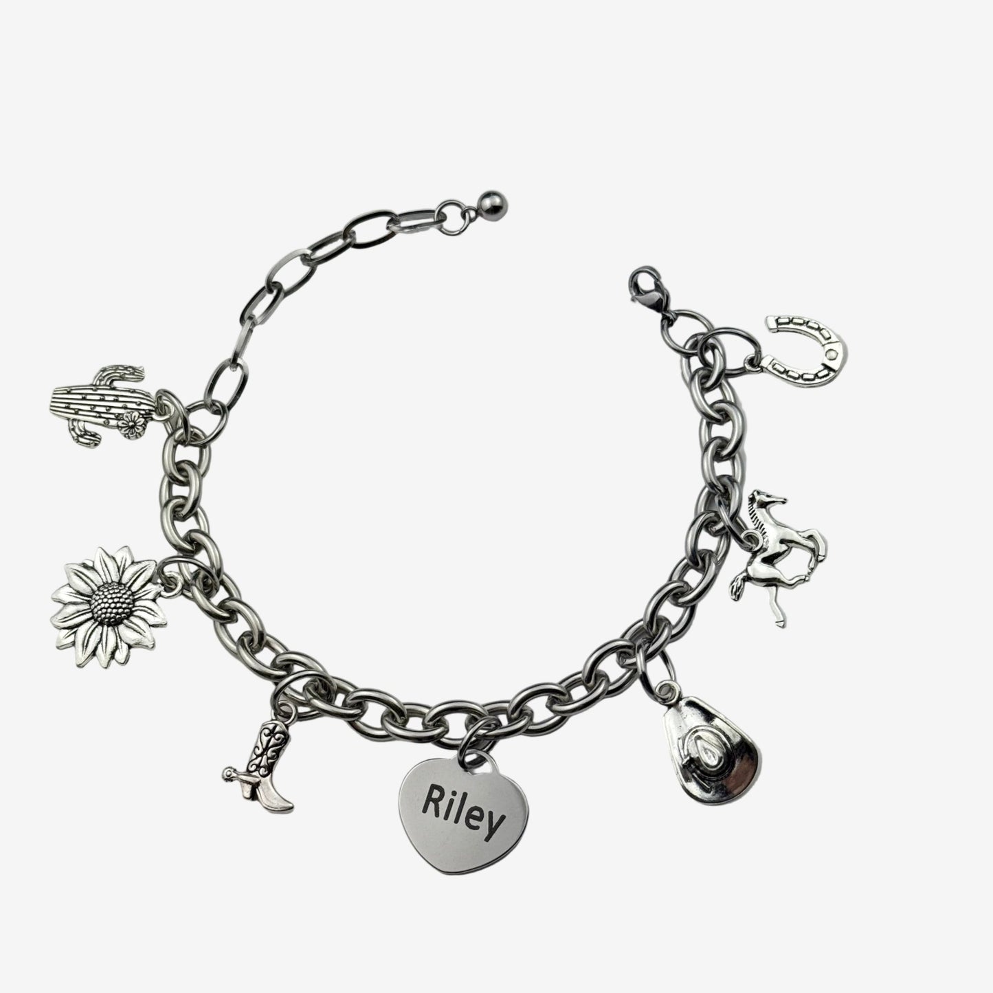 Western Gal Charm Bracelet