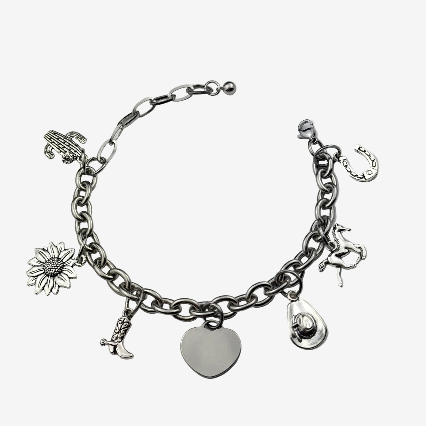 Western Gal Charm Bracelet
