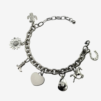 Western Gal Charm Bracelet
