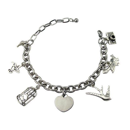 Bird Lover Charm Bracelet