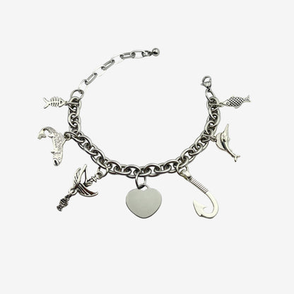 Hooked on You Charm Bracelet