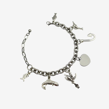 Hooked on You Charm Bracelet