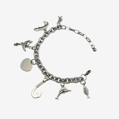 Hooked on You Charm Bracelet