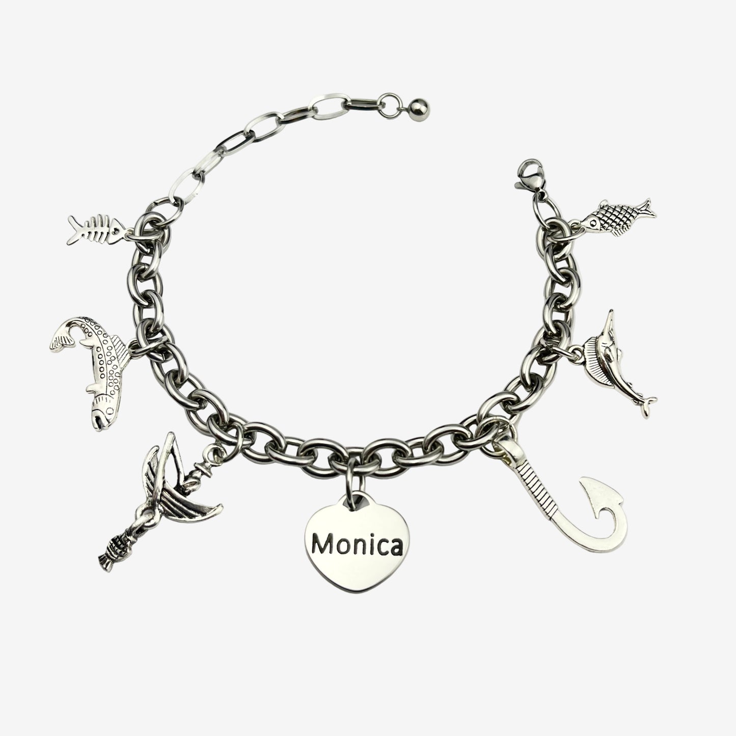 Hooked on You Charm Bracelet