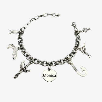 Hooked on You Charm Bracelet