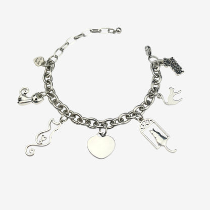 Purrfect Companion Charm Bracelet