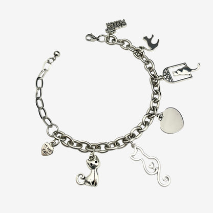 Purrfect Companion Charm Bracelet