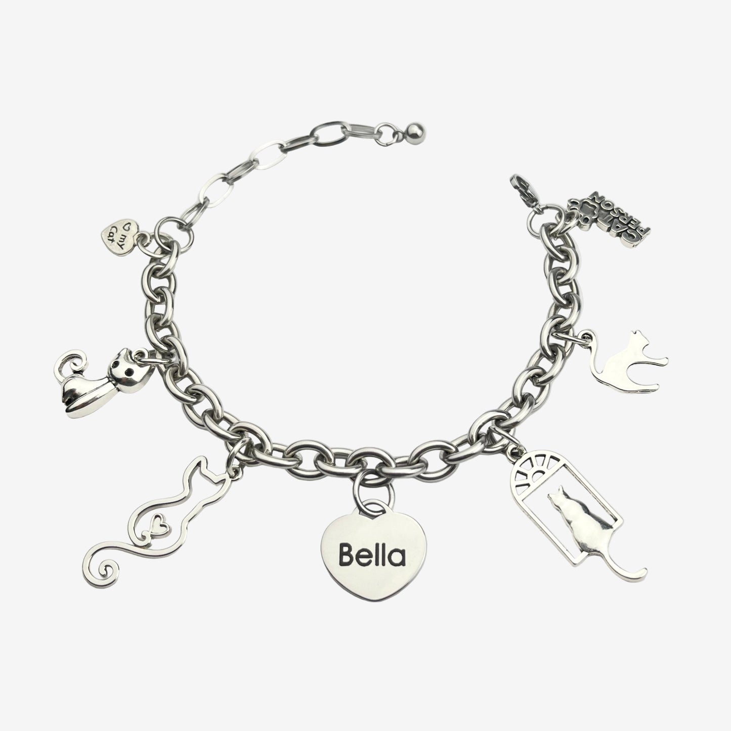 Purrfect Companion Charm Bracelet