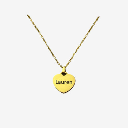 Heart Gold Necklace
