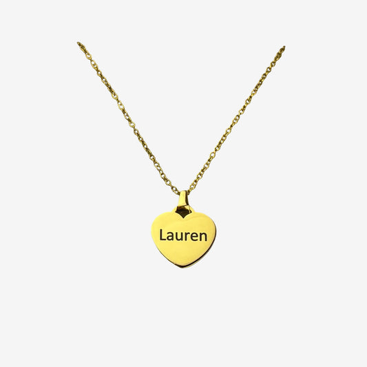 Heart Gold Necklace