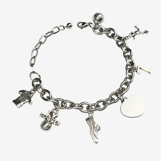 Kickoff Chic Soccer Bracelet