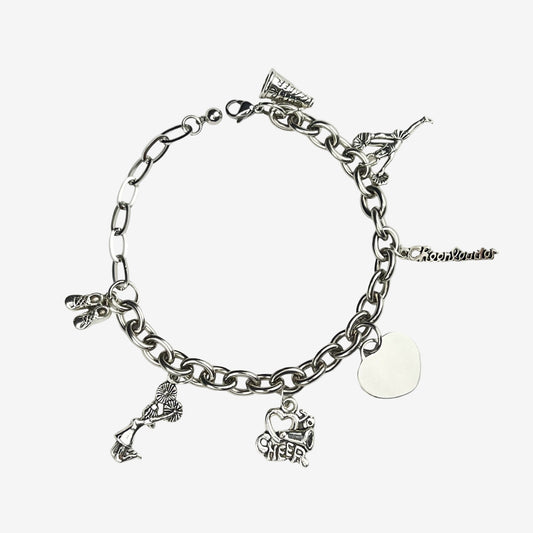 Spirit Squad Cheer Charm Bracelet