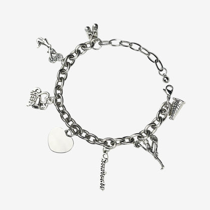 Spirit Squad Cheer Charm Bracelet