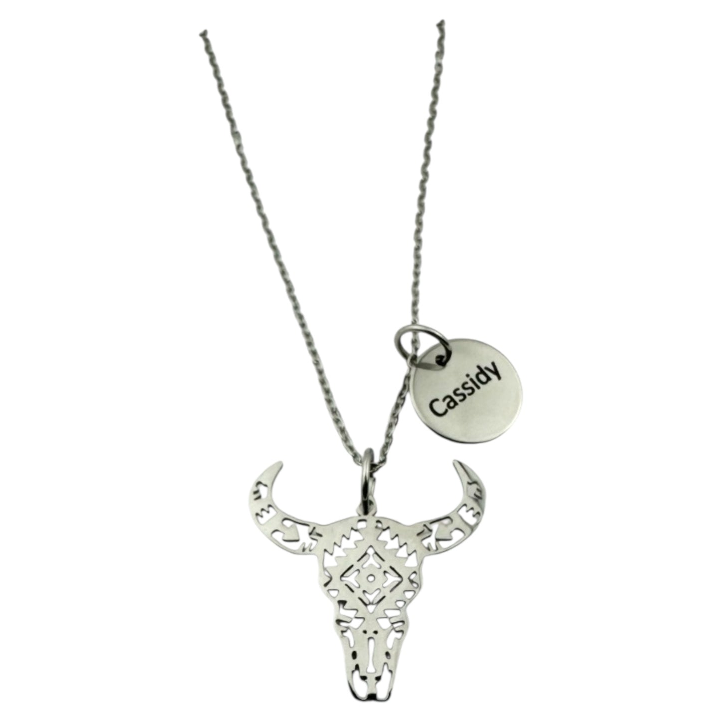 Longhorn Skull Necklace