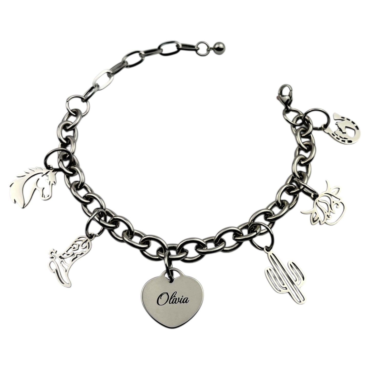 Rodeo Memories Charm Bracelet