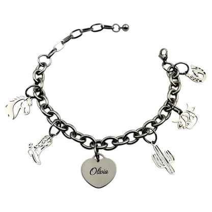 Rodeo Memories Charm Bracelet