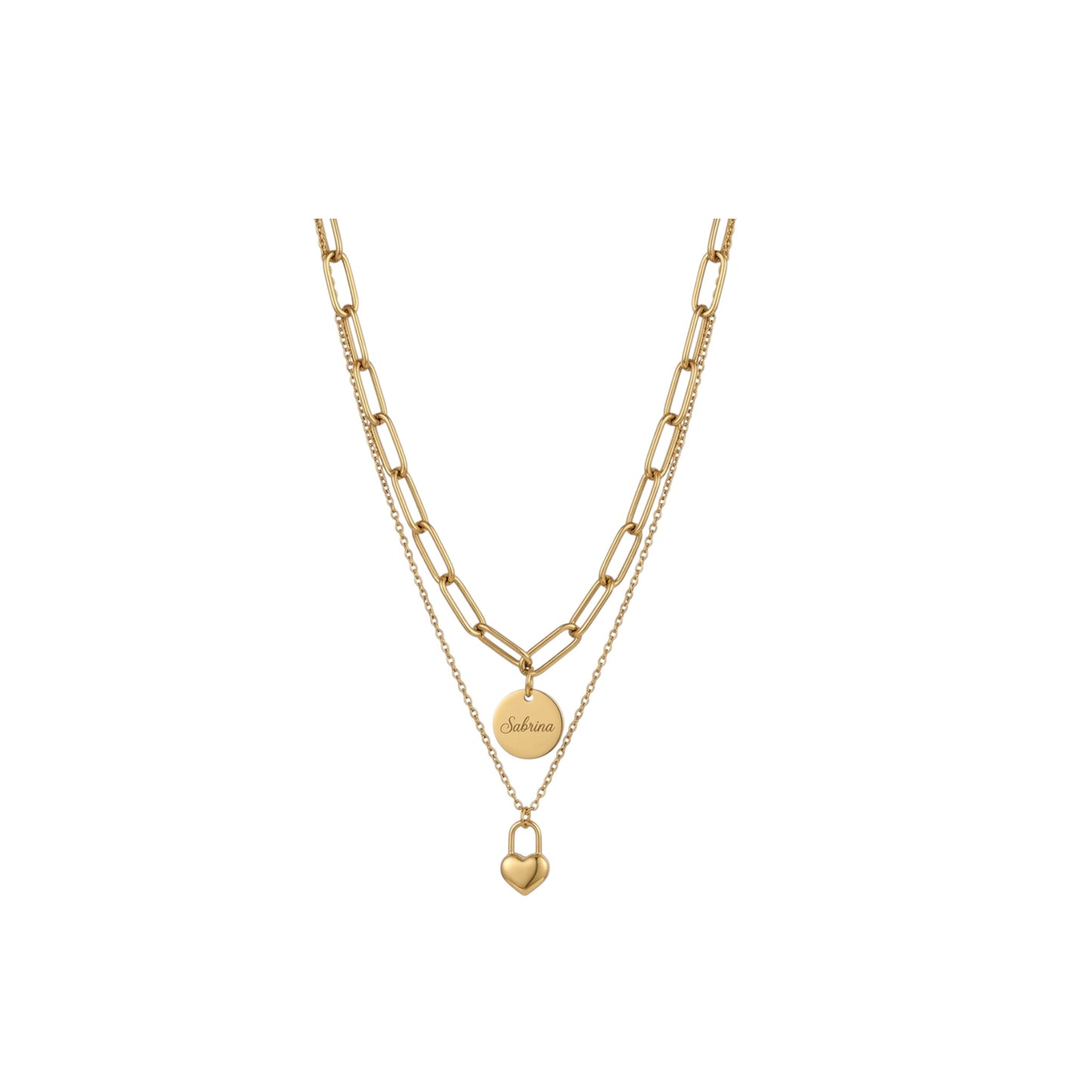 Locked in Love Necklace