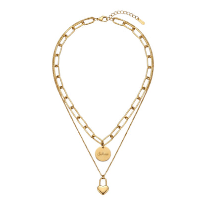 Locked in Love Necklace