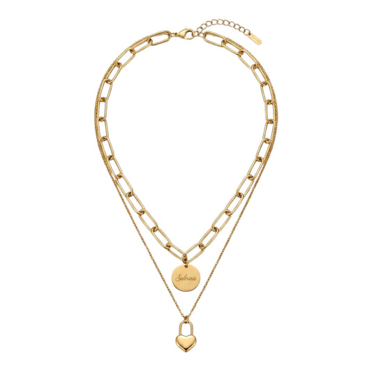 Locked in Love Necklace