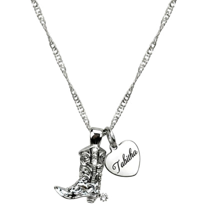 Spur & Heart Necklace