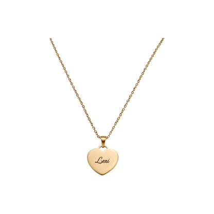 Heart Gold Necklace
