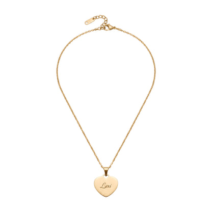 Heart Gold Necklace