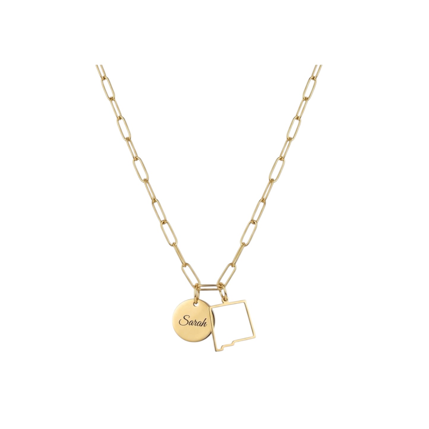 The Charm Link Necklace (choose your state)