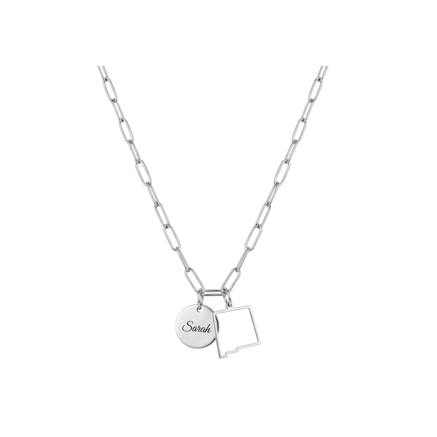The Charm Link Necklace (choose your state)