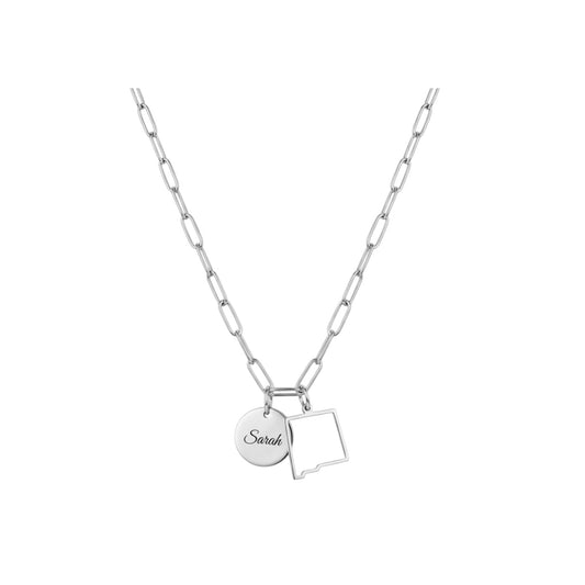 The Charm Link Necklace (choose your state)