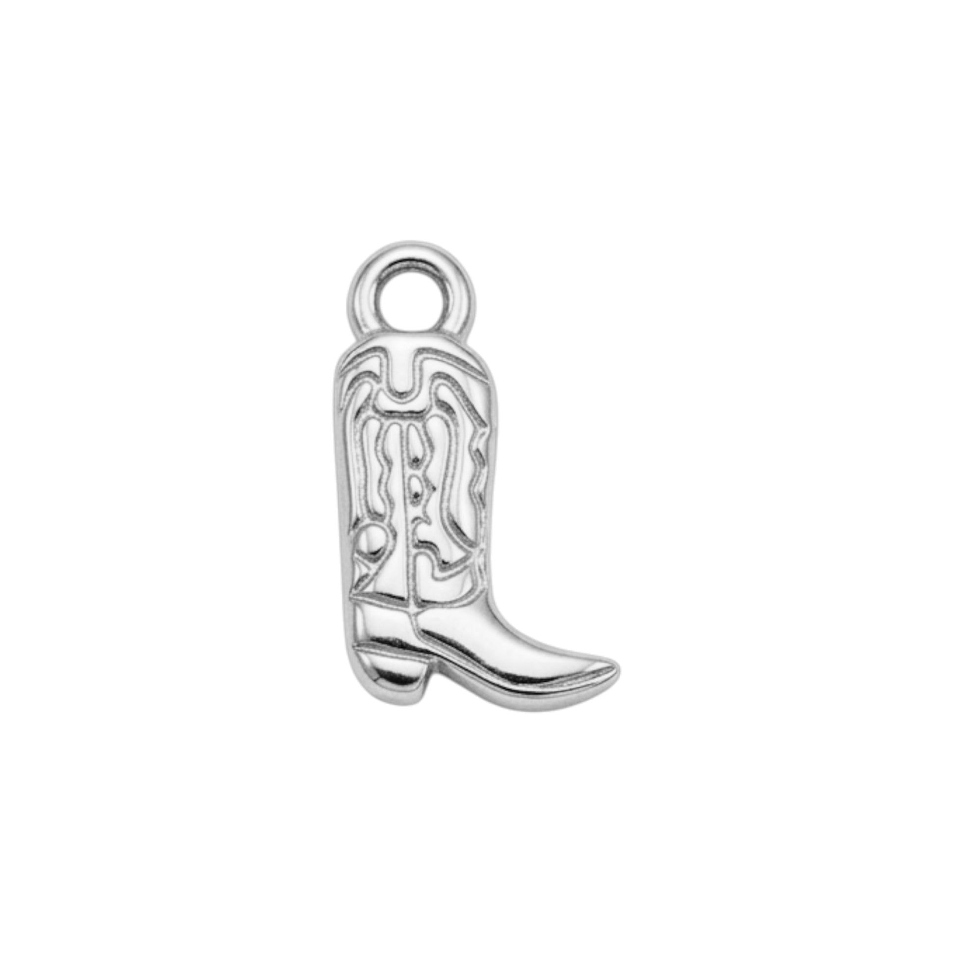 boot-pendant-silver