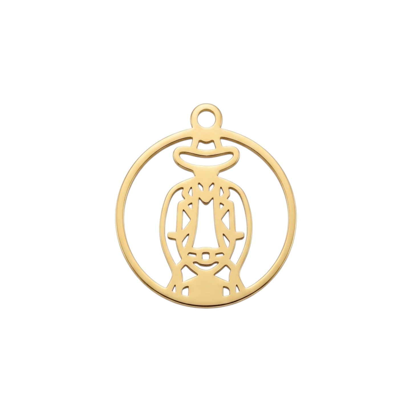 cowboy-outline-gold
