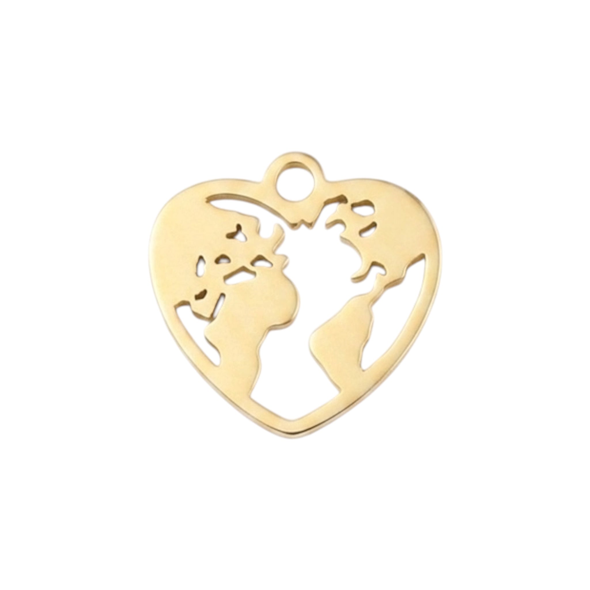 Traveling Heart Charm